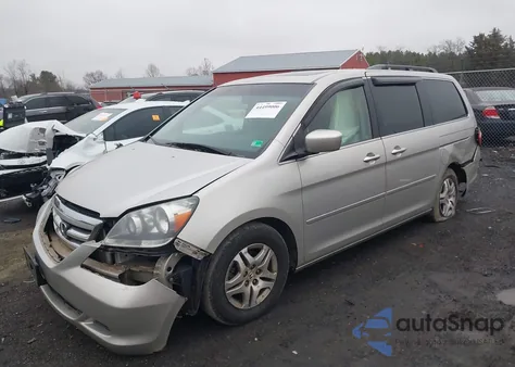 2005 Honda Odyssey Ex-L z USA, uszkodzony, nr VIN 5FNRL38705B008917
